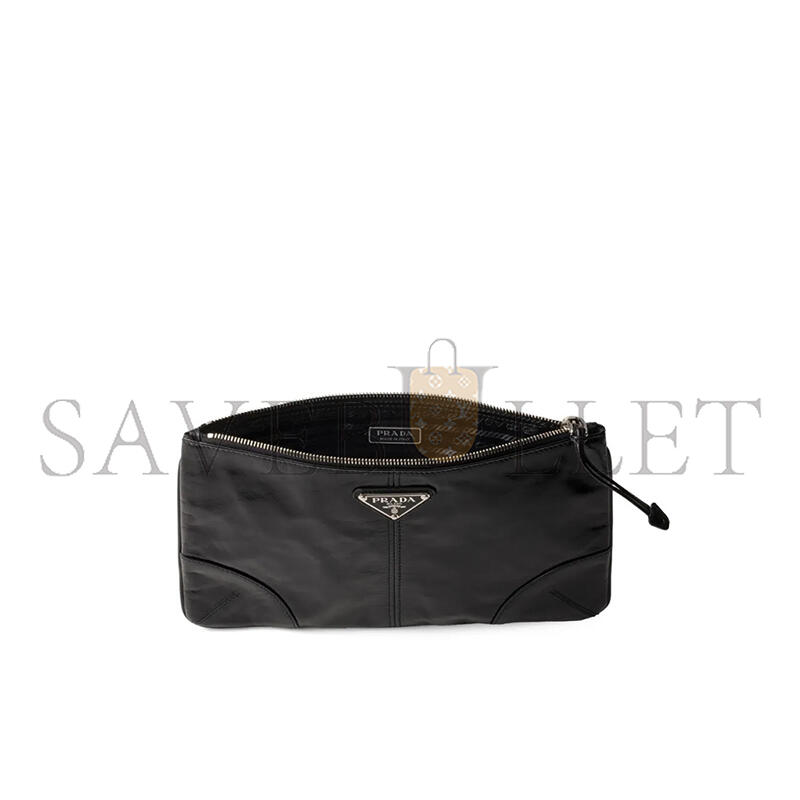 PRADA LEATHER POUCH 2MB052 (24*14.5cm) 